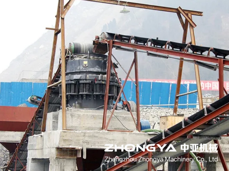 350-450 tph Stone Crusher Plant